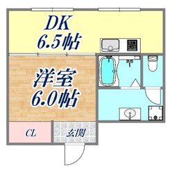 ペディハイツ塚口の物件間取画像